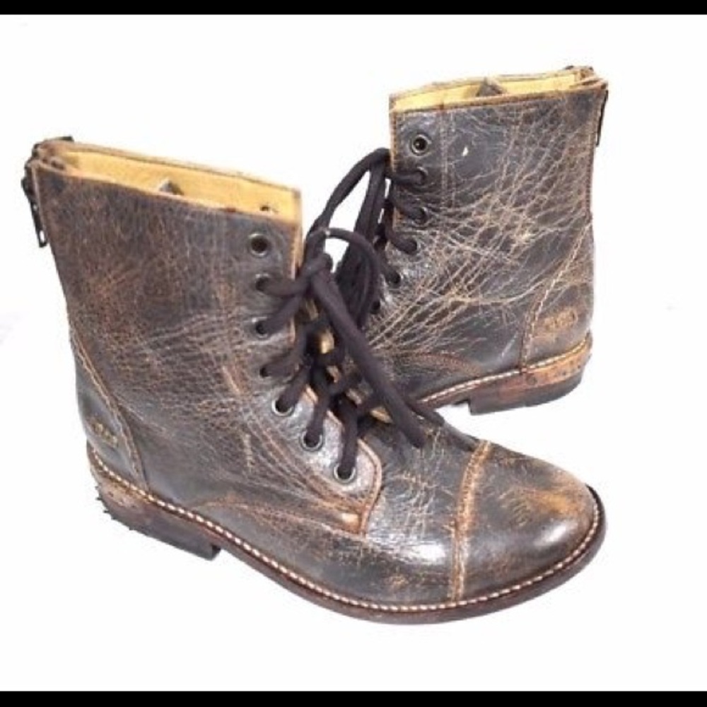 Bed Stu Laurel boots. Size 6. Brown. NWT